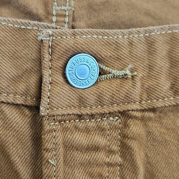Levi's 501 Original Jeans Men's 40x29 Stretch Rust Brown Button Fly NWT Classic - Picture 16 of 16